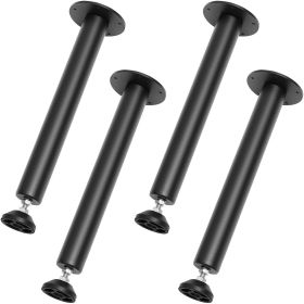 VEVOR 16 Inch Adjustable Desk Legs, Reinforced Steel Office Table Furniture legs Set of 4 for DIY, 1200 lbs Load Capacity Heavy Duty Desk Legs