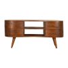 Chestnut Wave Entertainment Unit