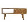 Pineapple Carve Sliding Media Unit