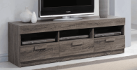 Alvin Rustic Oak Finish TV Stand