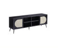 Colson Black Finish TV Stand