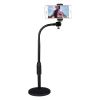 5 Core Gooseneck Phone Holder Stand for Desk Table Flexible Arm with Anti-Skid Round Base
