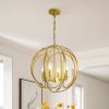 Spray gold Modern LED Pendant Light Filament Ceiling Hanging Lamp for Kitchen Island Living Room Restaurant