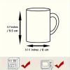 1pc, 11 oz Funny Coffee Mug, Office Supplies, Birthday Gifts, Room Decor, Home Decor, Party Favors.
