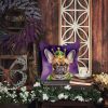 French Bulldog King of Mardi Gras Throw Pillow Machine Washable, Indoor Outdoor Decorative Pillow for Couch, Bed or Patio, 18Hx18W