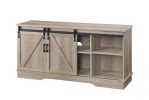 Bennet Oak Finish TV Stand