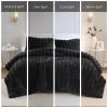 Ultrasoft Faux Fur Ribbed Comforter Set Full/Queen