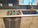 Lots of Bernese Mountain Dog Dish Drying Mat Absorbent Dish Drying Mat Pad for Kitchen Counter Dish Drainer Mat for Countertop, 14 x 21", Multicolor