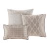 7 Piece Chenille Jacquard Comforter Set
