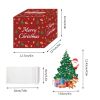 Christmas Money Box for Cash Gift Pull with Christmas Tree Card and Transparent Bags Surprise Money Holder Cash Gift Xmas Money Pull Box for Christmas