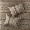 7 Piece Jacquard Comforter Set
