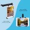 Car Headrest Tablet Mount 360° Rotation Car Tablet Holder Universal for 7-11 Inch iPa