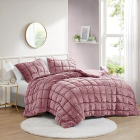 3 Piece Comforter Set (Color: as pic)