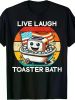 Funny USA Flag T-Shirt - Humorous Bath Toaster Saying Printed Graphic Tee for Men and Women
