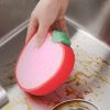 Dishwashing Sponge Kitchen Supplies Tools Cute Fruit Shape Clean Stains Removing Kit Useful Things For Home Cleaning Accessories